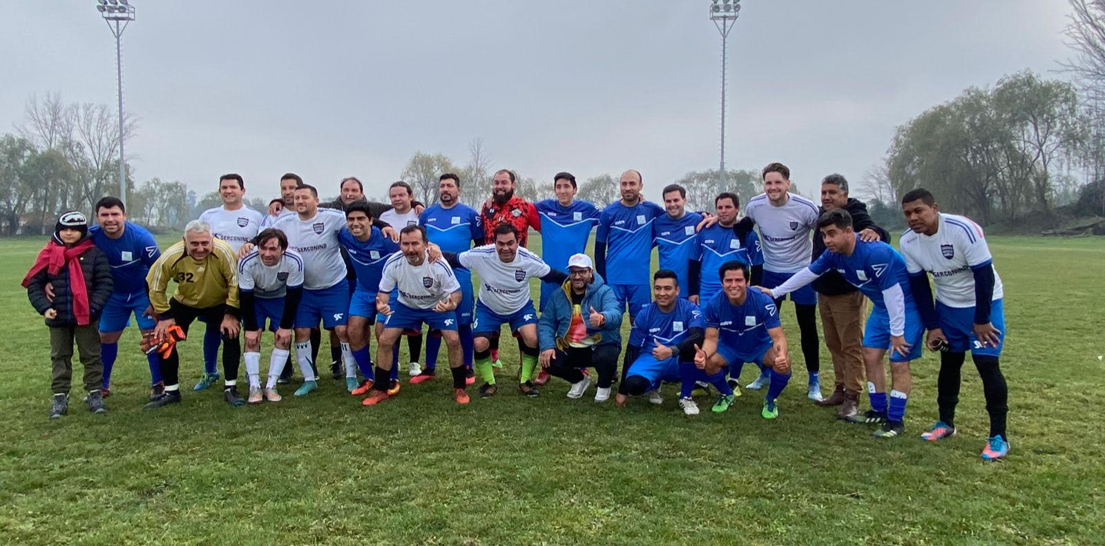 Con éxito se llevó a efecto amistoso de fútbol con motivo del día del padre en Estadio ANFA de Curicó