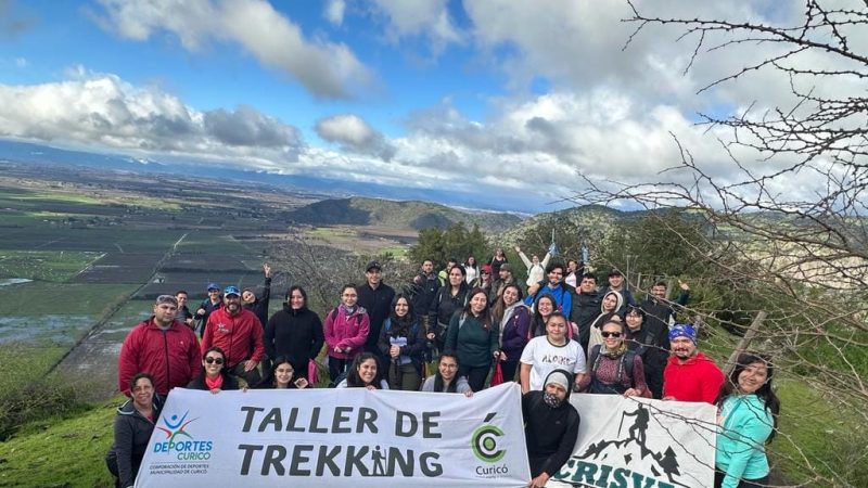 Y el Trekking se puso de moda en Curicó