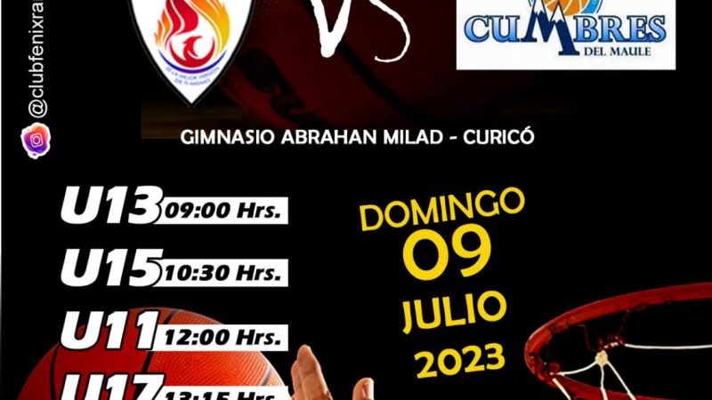 CONTINUA EL CAMPEONATO DE BASQUETBOL «ARBAMAULE»