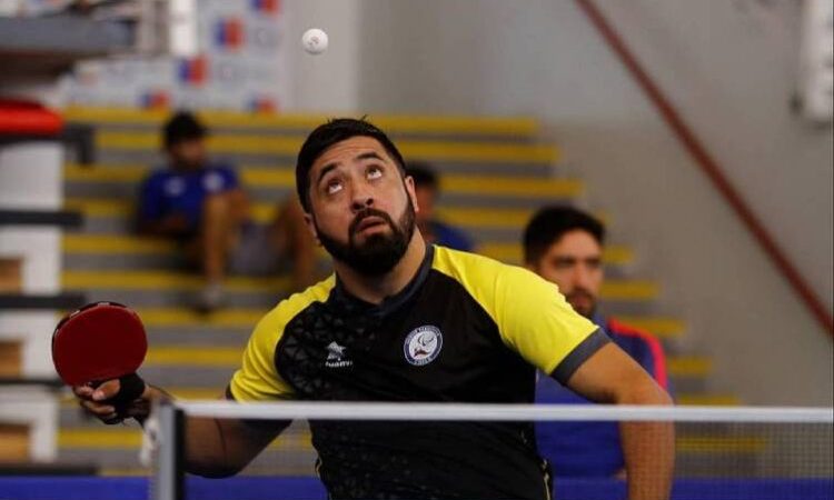 Tenimesista paralímpico maulino y Santiago 2023: “Trabajo para obtener el primer lugar”