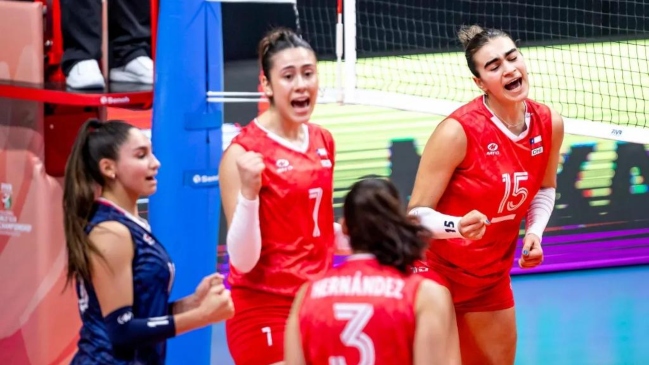 Chile ahora cayó ante Egipto en el Mundial sub 19 de voleibol femenino