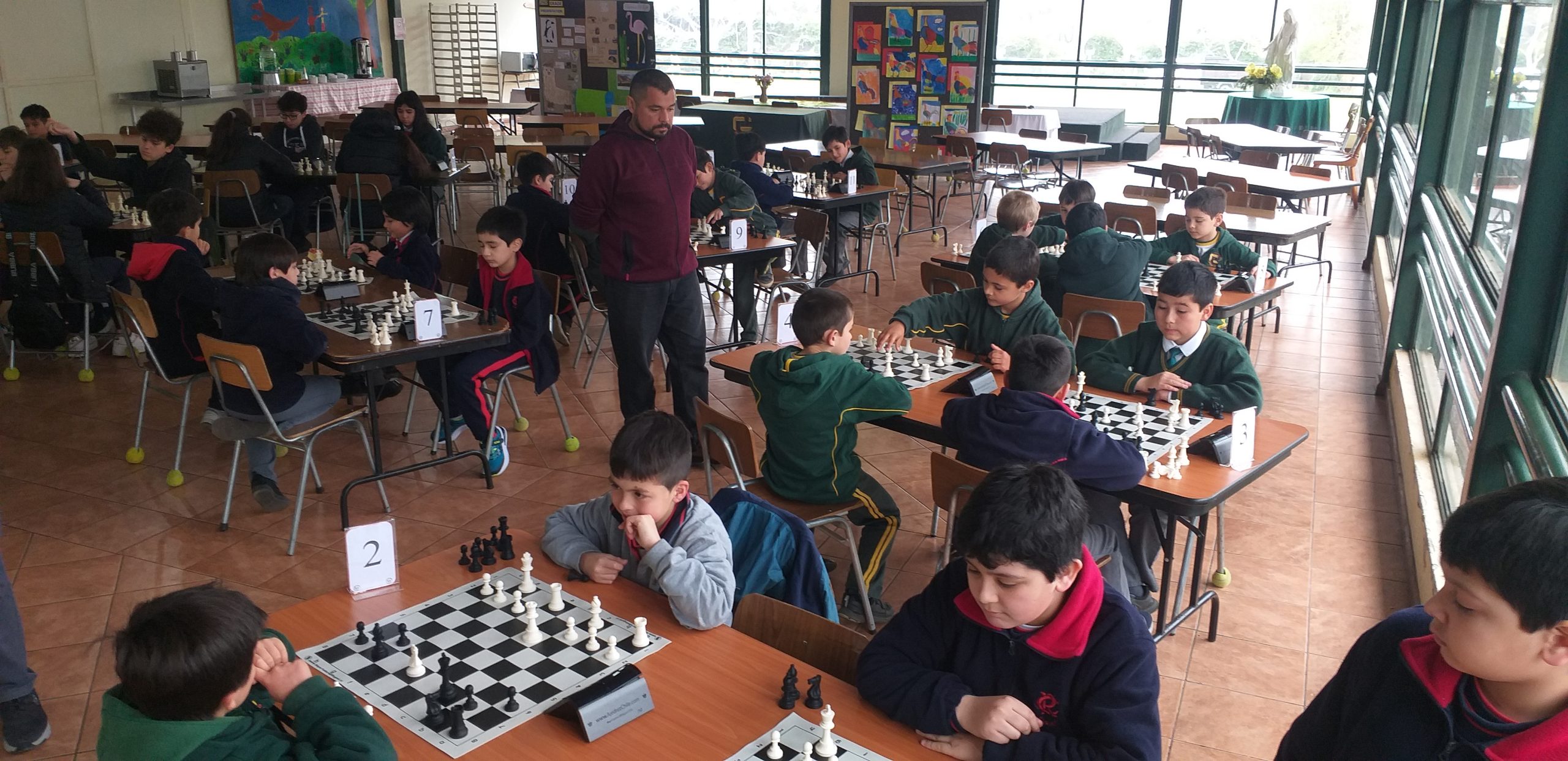 Con éxito se desarrolló el Primer torneo escolar de Ajedrez Curicó 2023