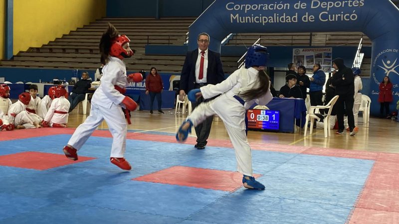 Masiva participación de karatecas en el Open KSK Curicó 2023