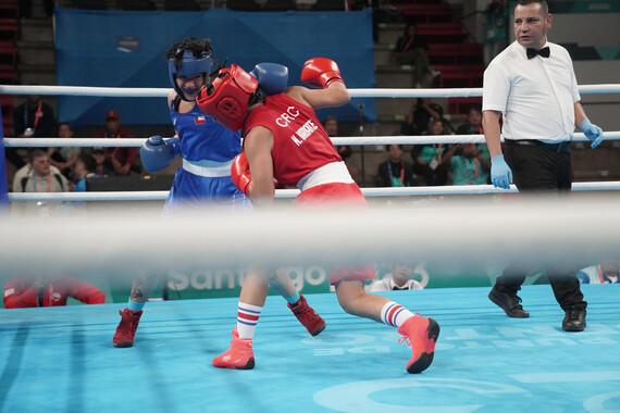 Boxeadora maulina consiguió nueva victoria para clasificar a semis en los Panamericanos