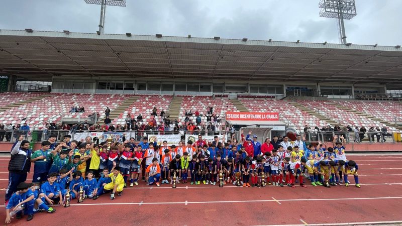 Con éxito se desarrolló Copa Futbolito Aniversario De Curicó