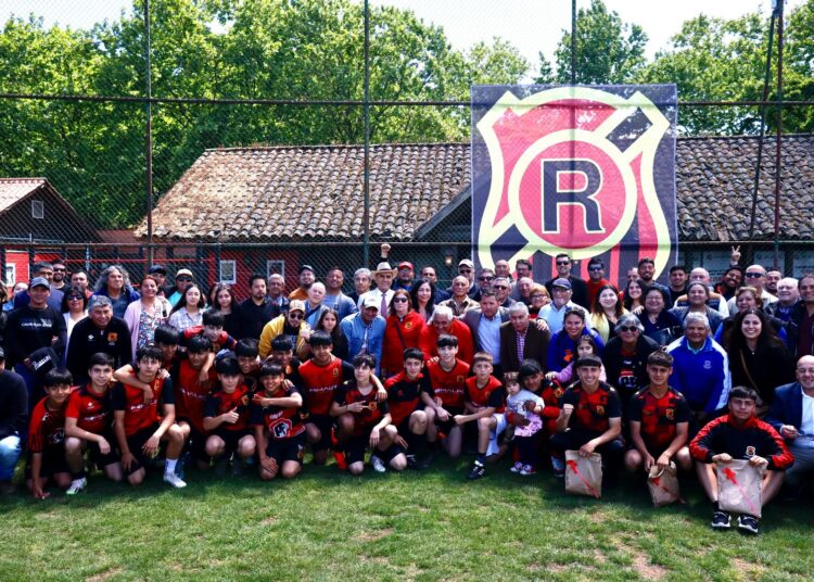 Rangers celebró sus 121 años con ceremonia en la “Fortaleza Rojinegra”