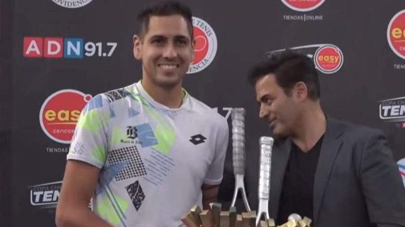 Copa Chile Tenis: Alejandro Tabilo venció a Marcelo Tomás Barrios y se consagró campeón