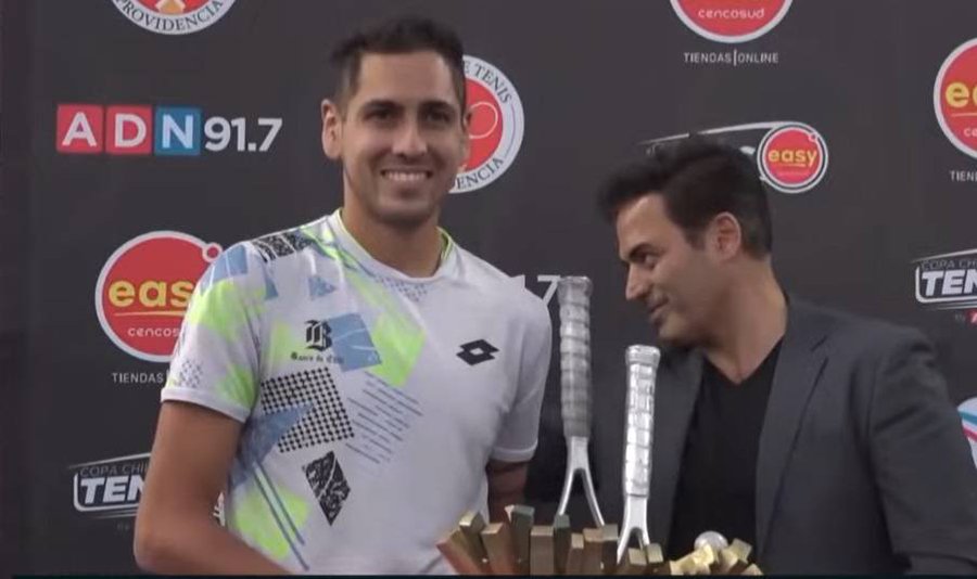 Copa Chile Tenis: Alejandro Tabilo venció a Marcelo Tomás Barrios y se consagró campeón