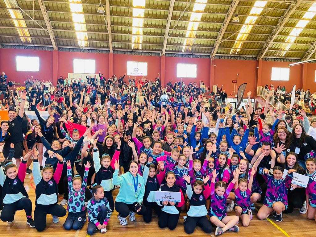 Con pleno éxito se llevó a efecto campeonato internacional de Gimnasia Artística en Curicó