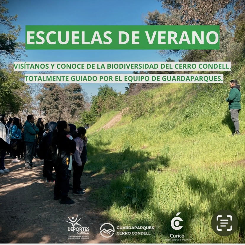 Parque Cerro Condell una verdadera alternativa en vacaciones en la ciudad de Curicó