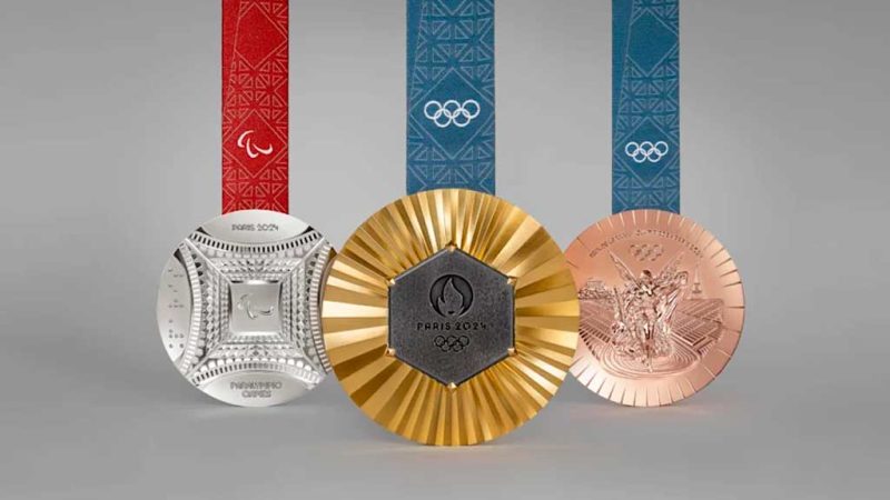 Juegos Olímpicos: Revelan medallas que se entregarán en París