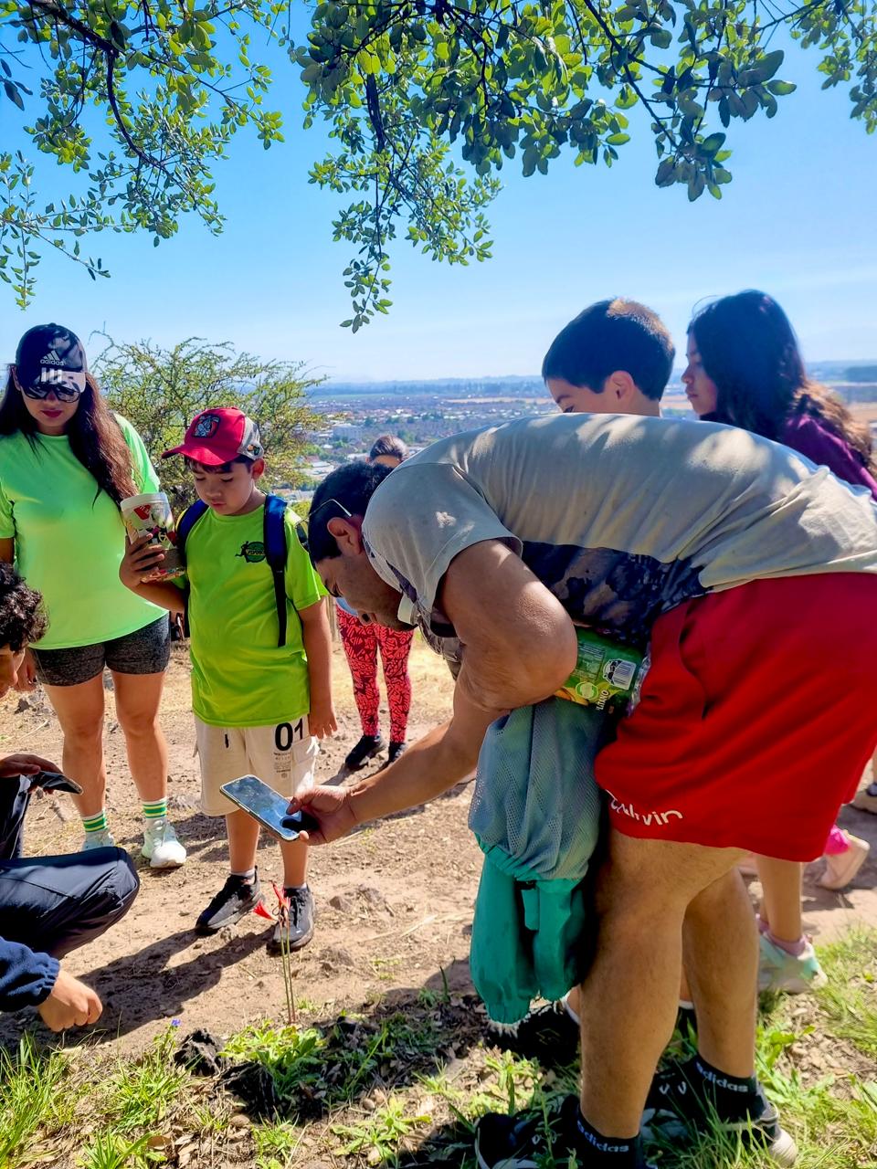 Siguen las actividades en el Cerro Carlos Condell de Curicó