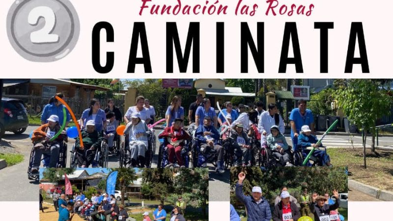 Fundación Las Rosas de Curicó realiza caminata por una vida más sana