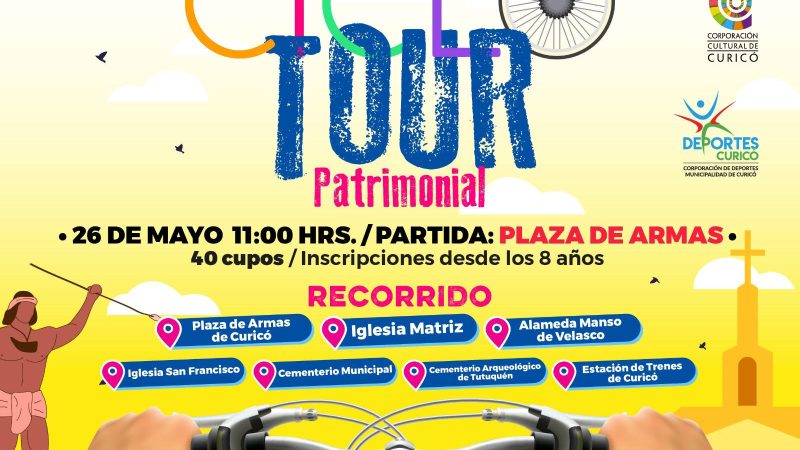 Corporación de Deportes de Curicó invita a sus actividades en el Día de los  Patrimonios