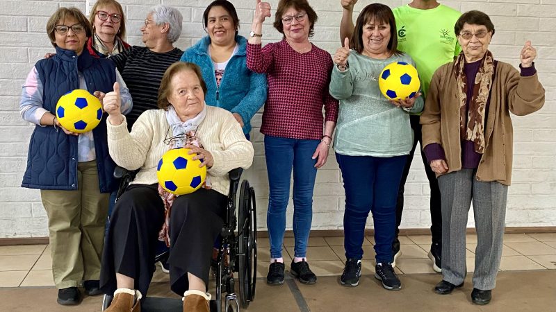 Los adultos mayores son importantes para la Corporación de Deportes de Curicó