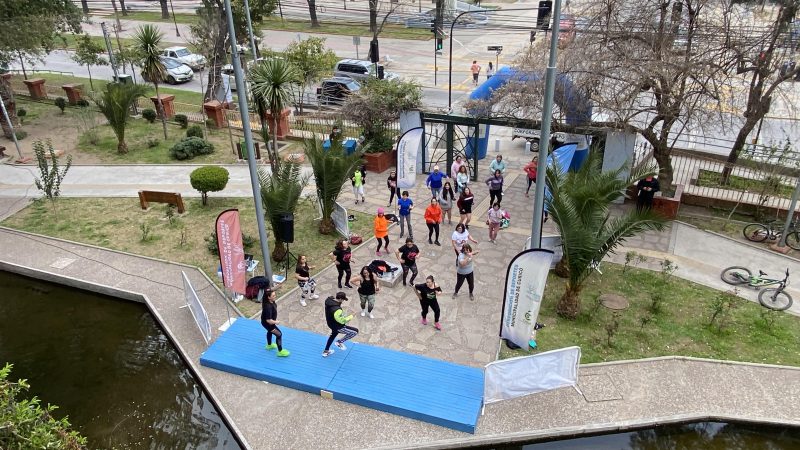 “Curicó se Mueve” cada sábado Parque cerro Condell de Curicó