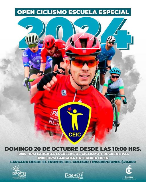 Próximo domingo versión 33 de la “Open de Ciclismo” Escuela Especial