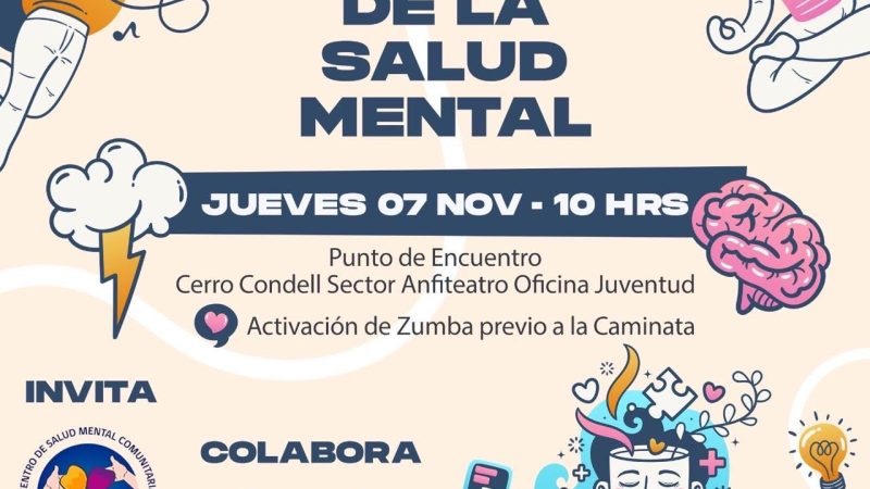 Curicó celebra el “Día de la Salud Mental”