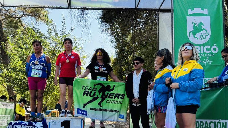 «Team Runners Curicó y comunidad deportiva corrieron por la recuperación de Juanito Andrade»