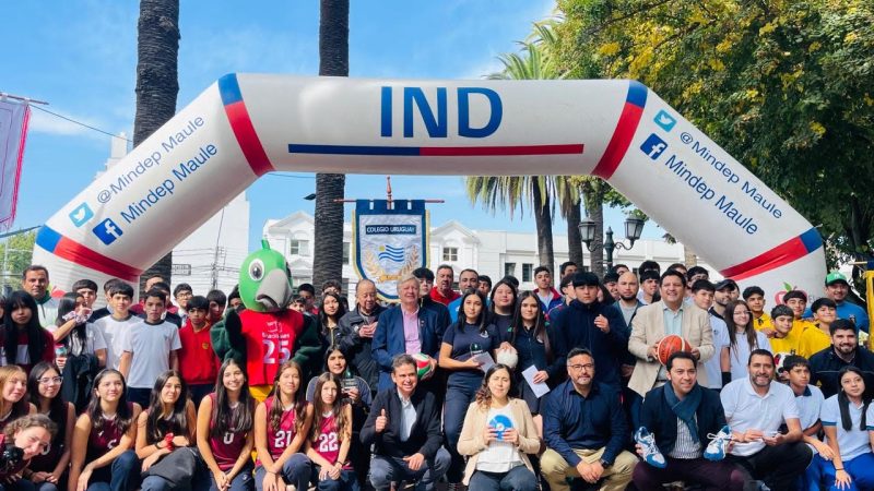 Se realizó el lanzamiento regional de los Juegos Deportivos Escolares 2025 en Curicó