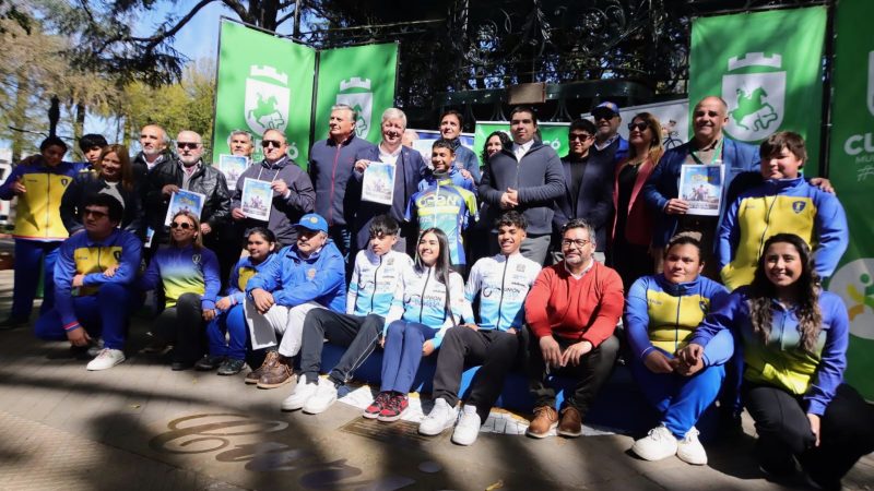 Compromiso de autoridades y comunidad marca lanzamiento del Open de Ciclismo 2025 en Curicó