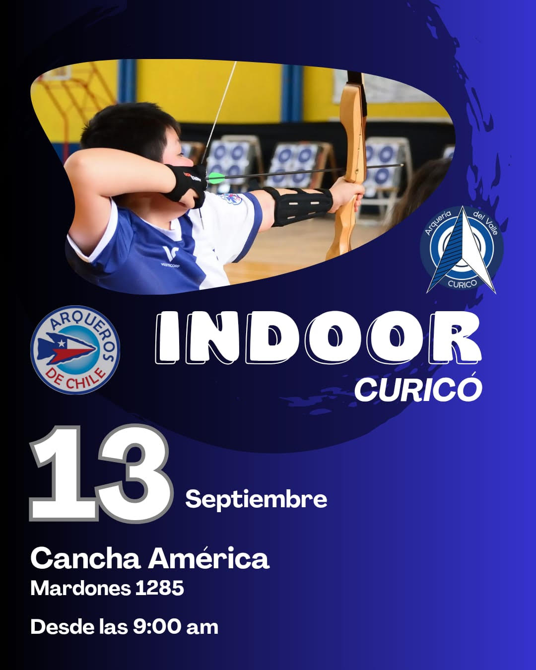 Curicó será epicentro del tiro con arco con competencia nacional rumbo a la gran final
