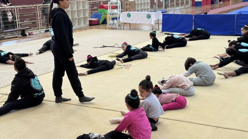 Curicó brilla con la primera Master Class de Gimnasia Rítmica para niñas