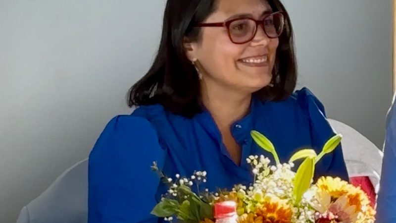 Nataly Rojas Seguel presentó sus propuestas en debate de candidatos organizado por la Unión Comunal Elena Caffarena
