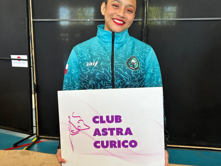 Destacada presentación del Club Deportivo Astra en el Circuito Rítmico en San Vicente de Tagua Tagua