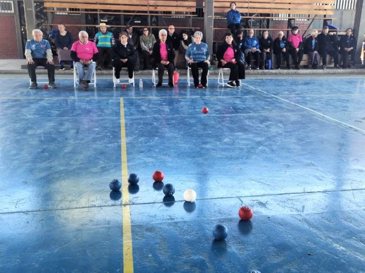 Adultos mayores de Aguas Negras y Rauco celebran jornada de bochas llena de amistad y deporte