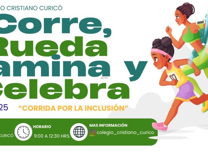 Colegio Cristiano de Curicó celebra la Semana de la Inclusión con alegre Corrida Familiar
