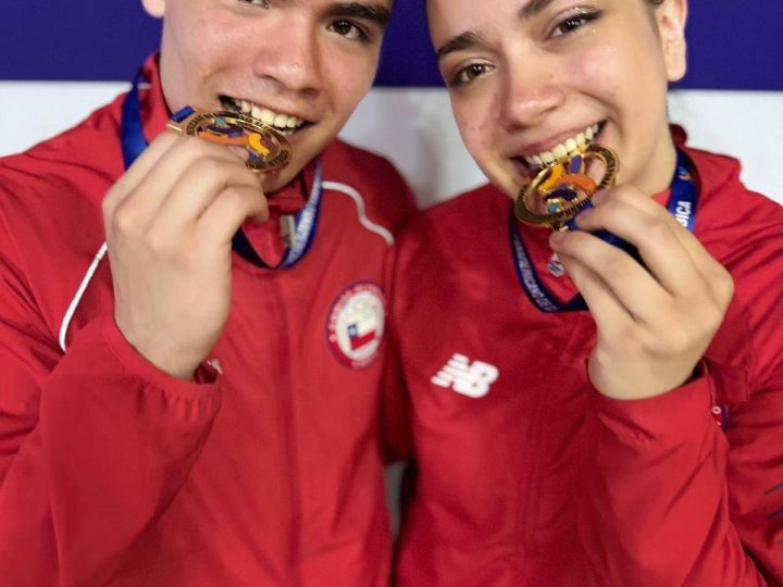 Doble oro para Curicó en el Panamericano de Gimnasia Aeróbica en Uruguay