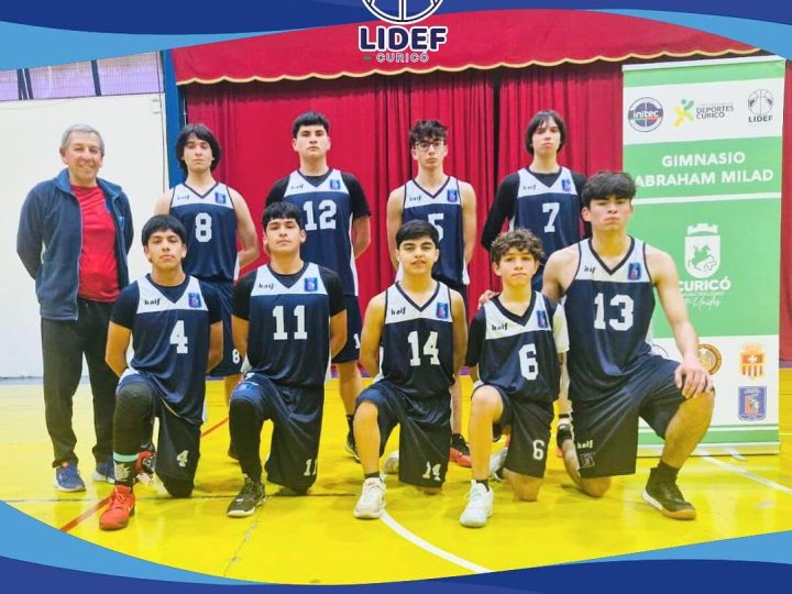 Baloncesto escolar brilló en la 6ª fecha del Campeonato LIDEF en Curicó