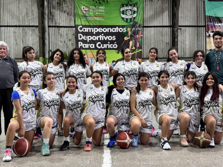 Club Curicó Raptor: a un año de su formación, el básquet formativo sigue creciendo en la ciudad