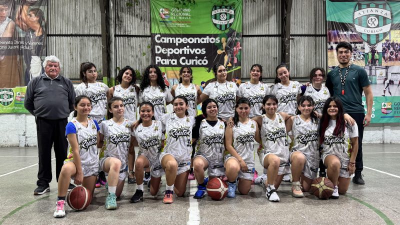 Club Curicó Raptor: a un año de su formación, el básquet formativo sigue creciendo en la ciudad