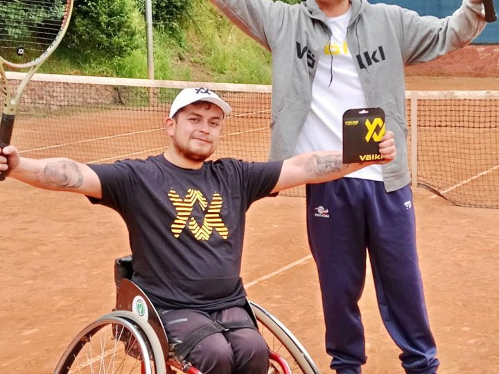 Tenista curicano paralímpico Miguel Ángel Peredo intensifica su preparación rumbo a la Copa Benito Gildemeister