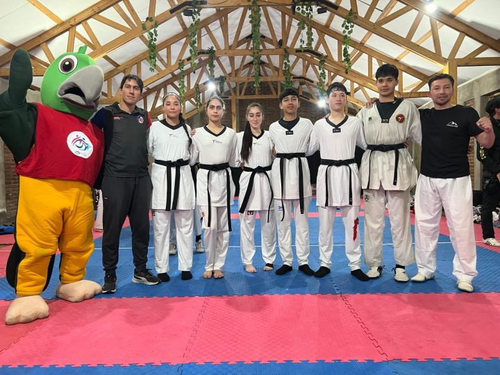 Selección maulina de taekwondo alista su mejor versión para representar al Maule en los Juegos Binacionales 2025