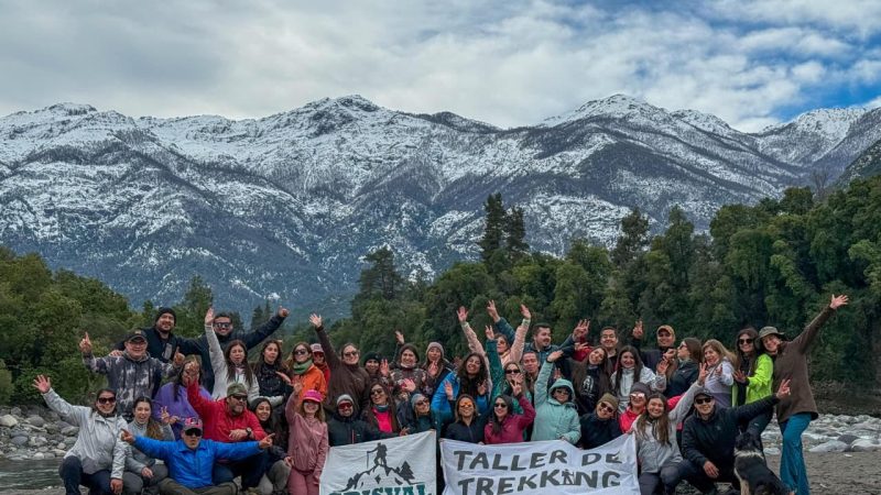 Taller de Trekking se prepara para su penúltima aventura del año en la costa de Vichuquén