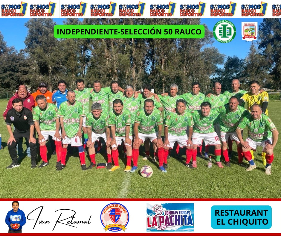 Los Gladiadores de Rauco debutan con una sólida victoria en el torneo regional Senior 50