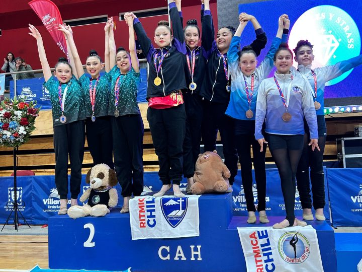 Brillante actuación del Club Astra en la Final Nacional de Gimnasia Rítmica en Villarrica
