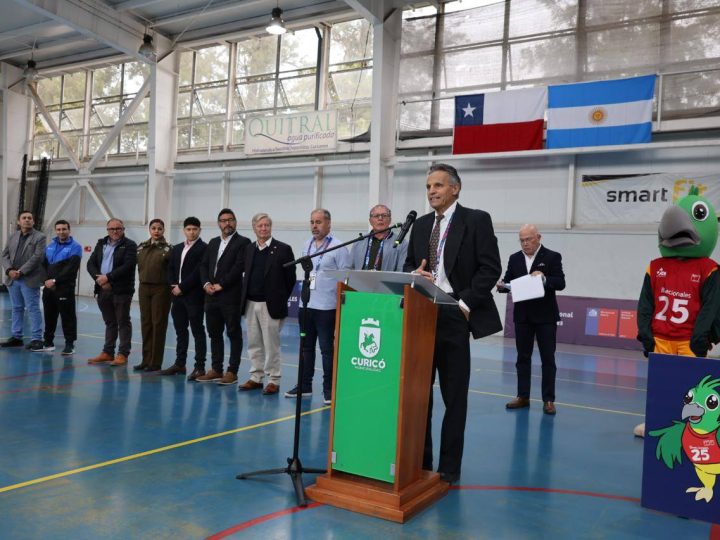 Curicó da el vamos a los Juegos Binacionales de Integración Andina 2025