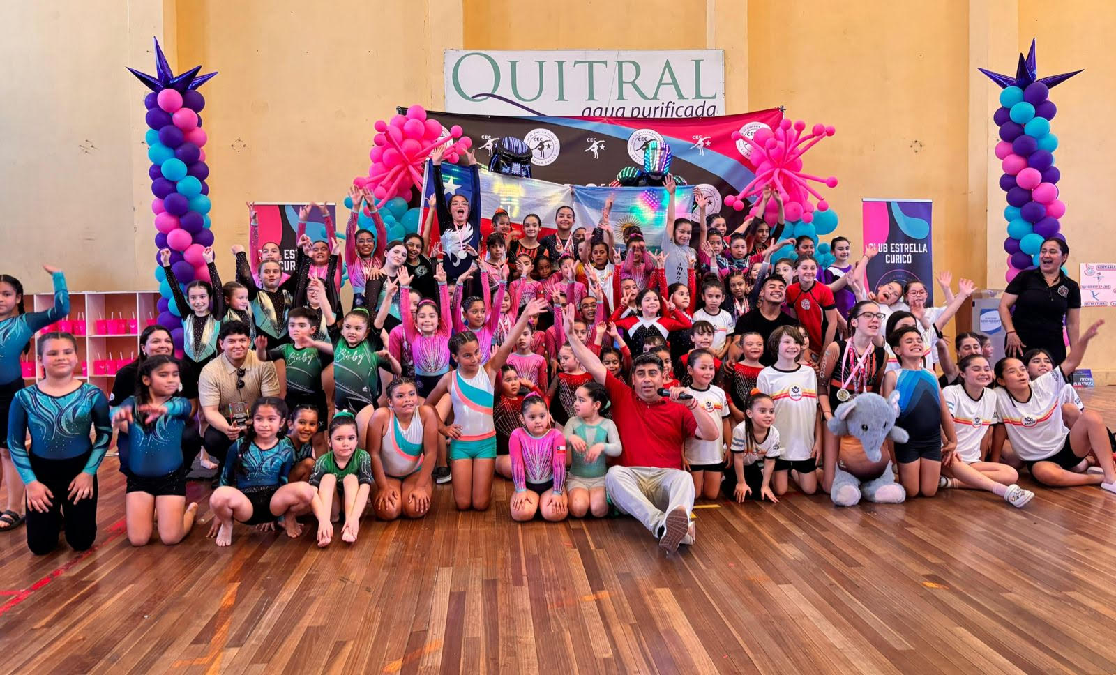 La fiesta de la gimnasia artística más grande de la Provincia y región del Maule.