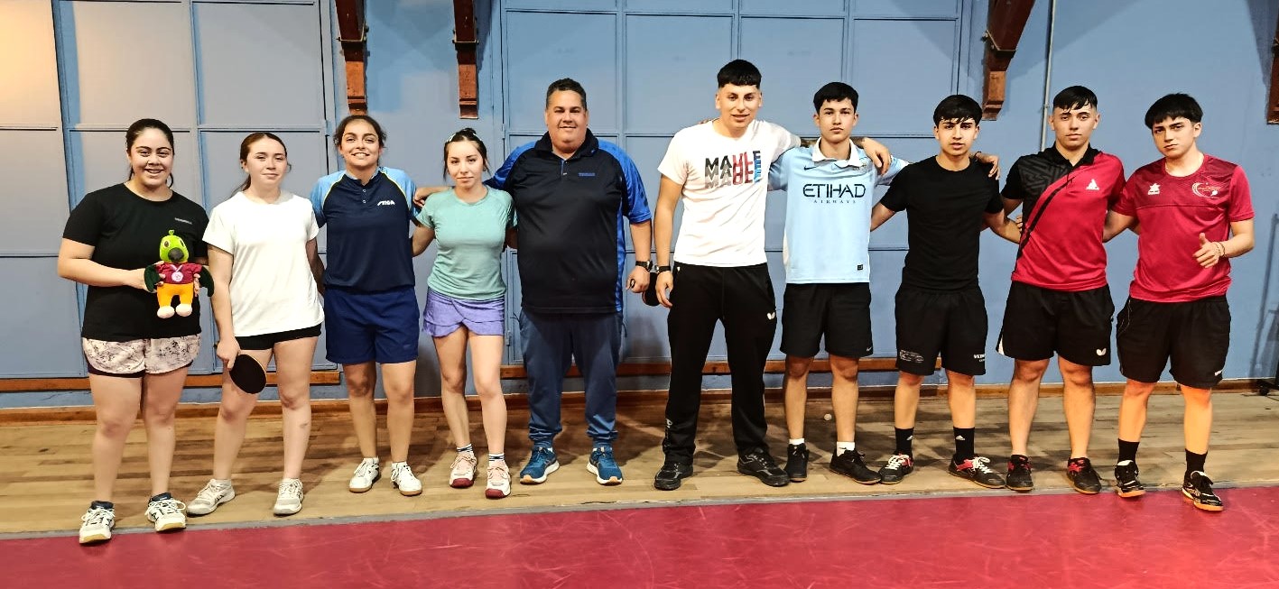 Tenis de mesa del Maule confía en el podio en los Juegos Binacionales 2025
