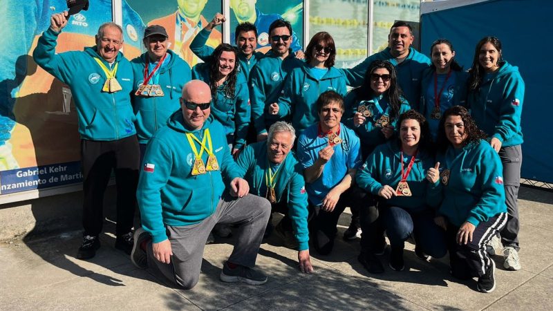 Club Tiburones de Curicó enfrenta con entusiasmo el Sudamericano de Natación 2025
